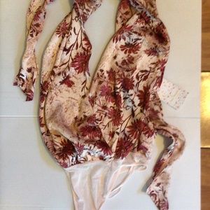 Sale NEW! Rare free People halter bodysuit